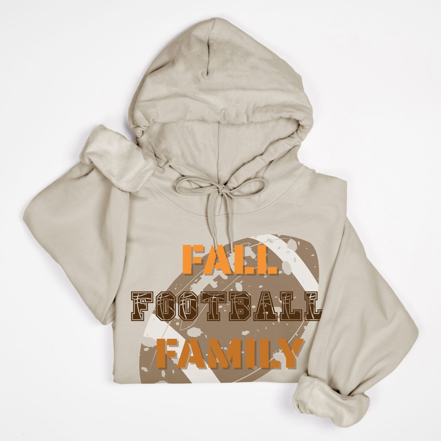 Fall, Football, Family Unisex Hooded Sweatshirt