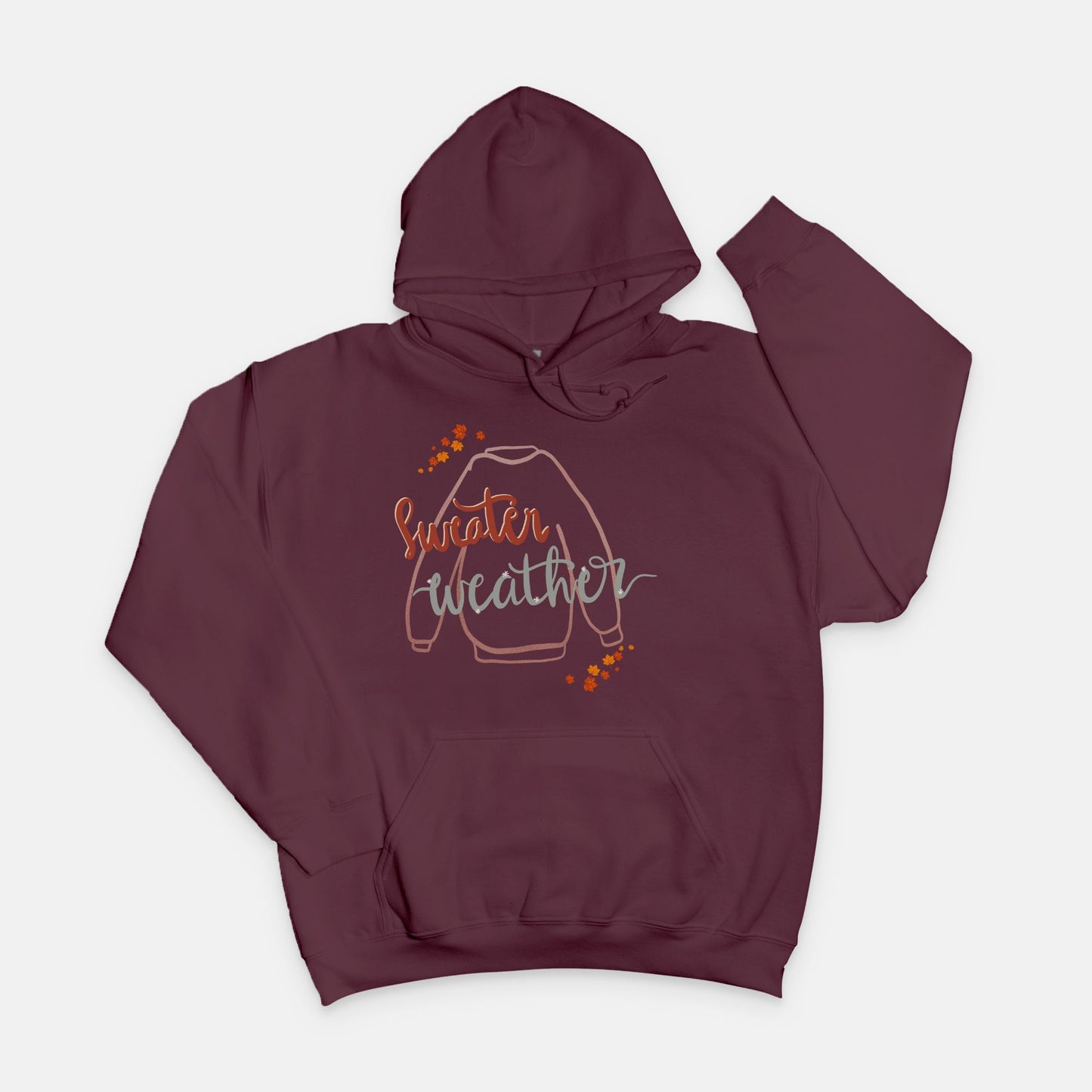Sweater Weather Unisex Hooded Sweatshirt