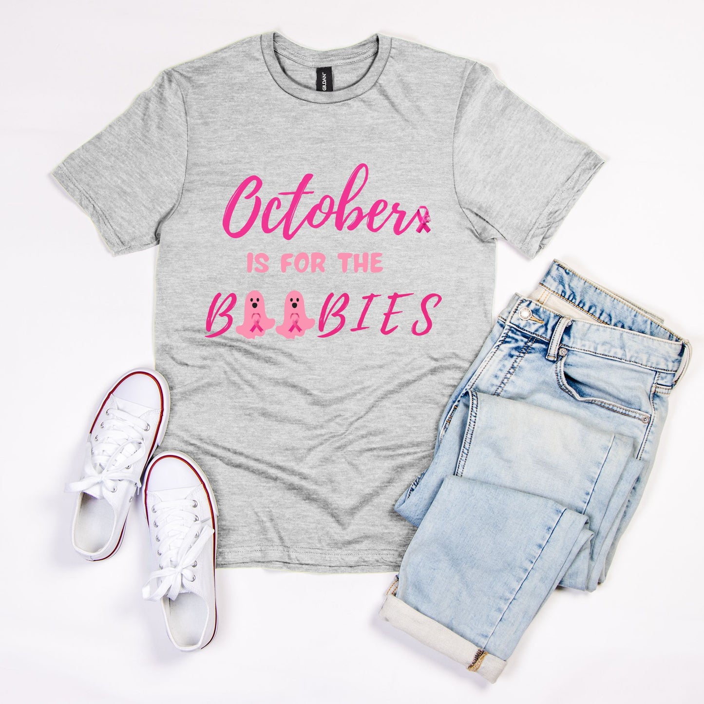 October Cancer Awareness Unisex Soft-style T-Shirt
