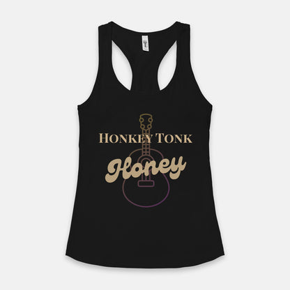 Honkey Tonk Honey Women's Racerback Tank
