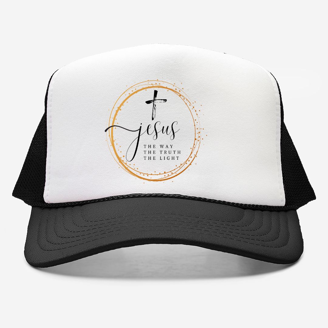 Jesus The Way Foam Trucker Hat