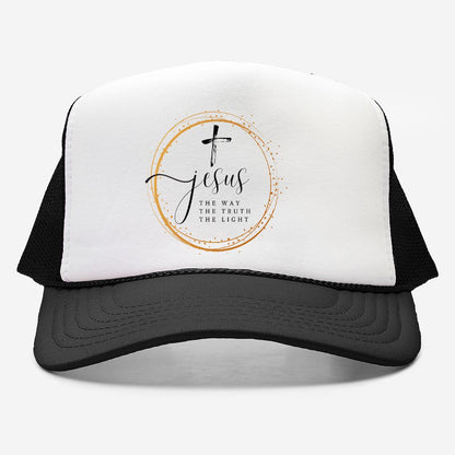 Jesus The Way Foam Trucker Hat