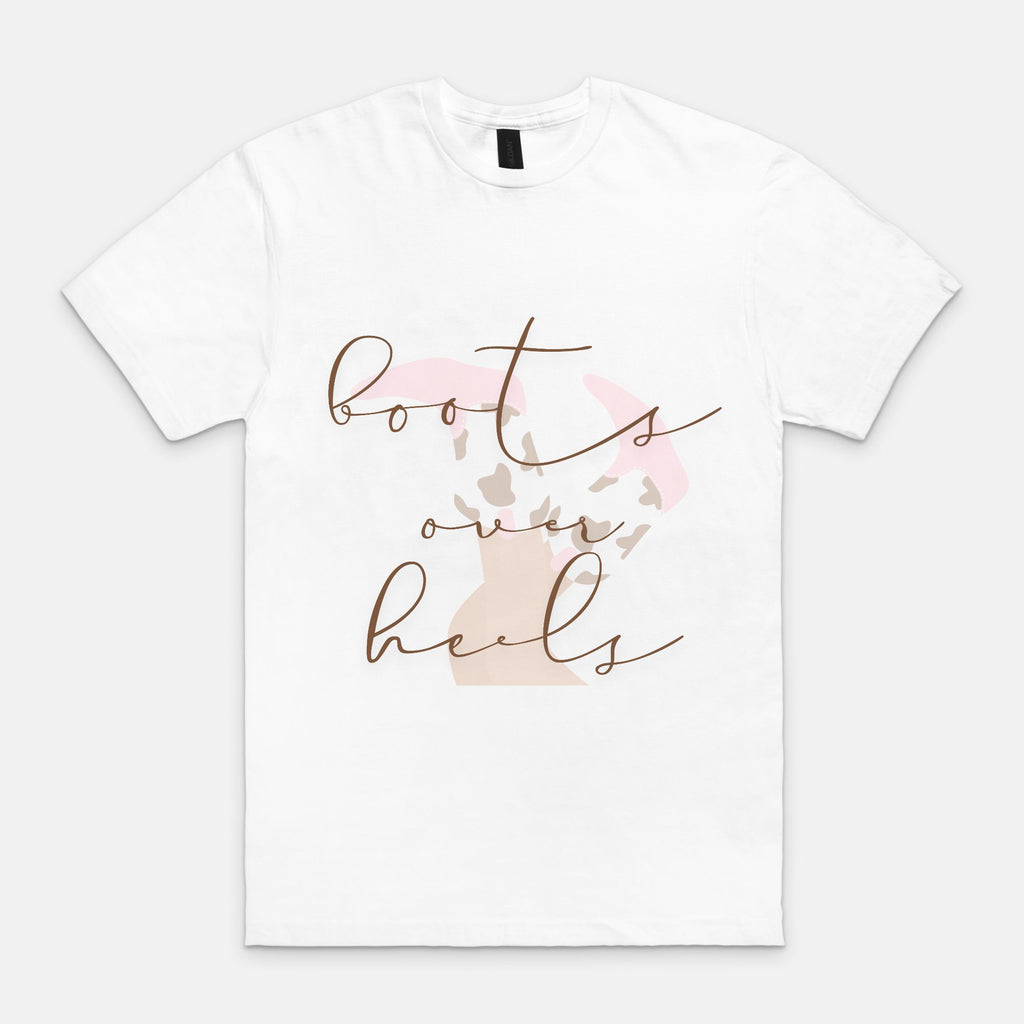 Boots Over Heels Soft-style T-Shirt