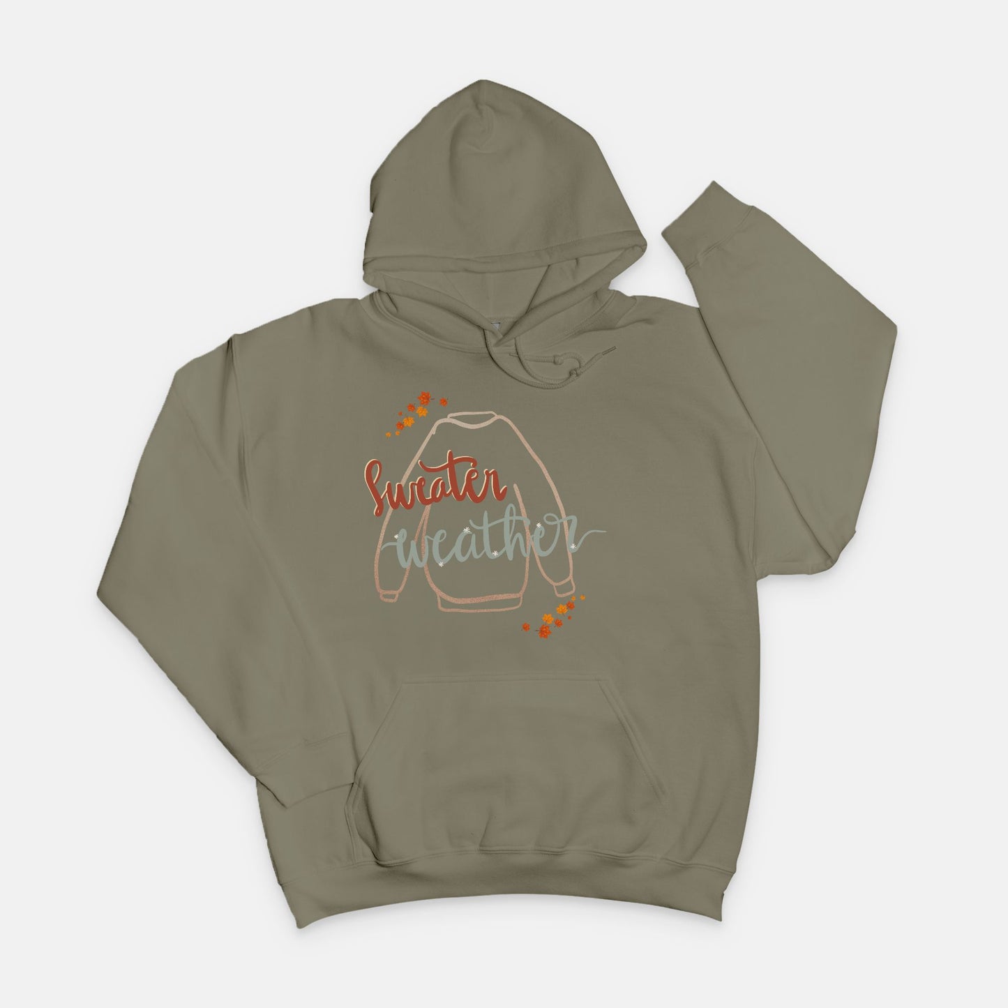 Sweater Weather Unisex Hooded Sweatshirt