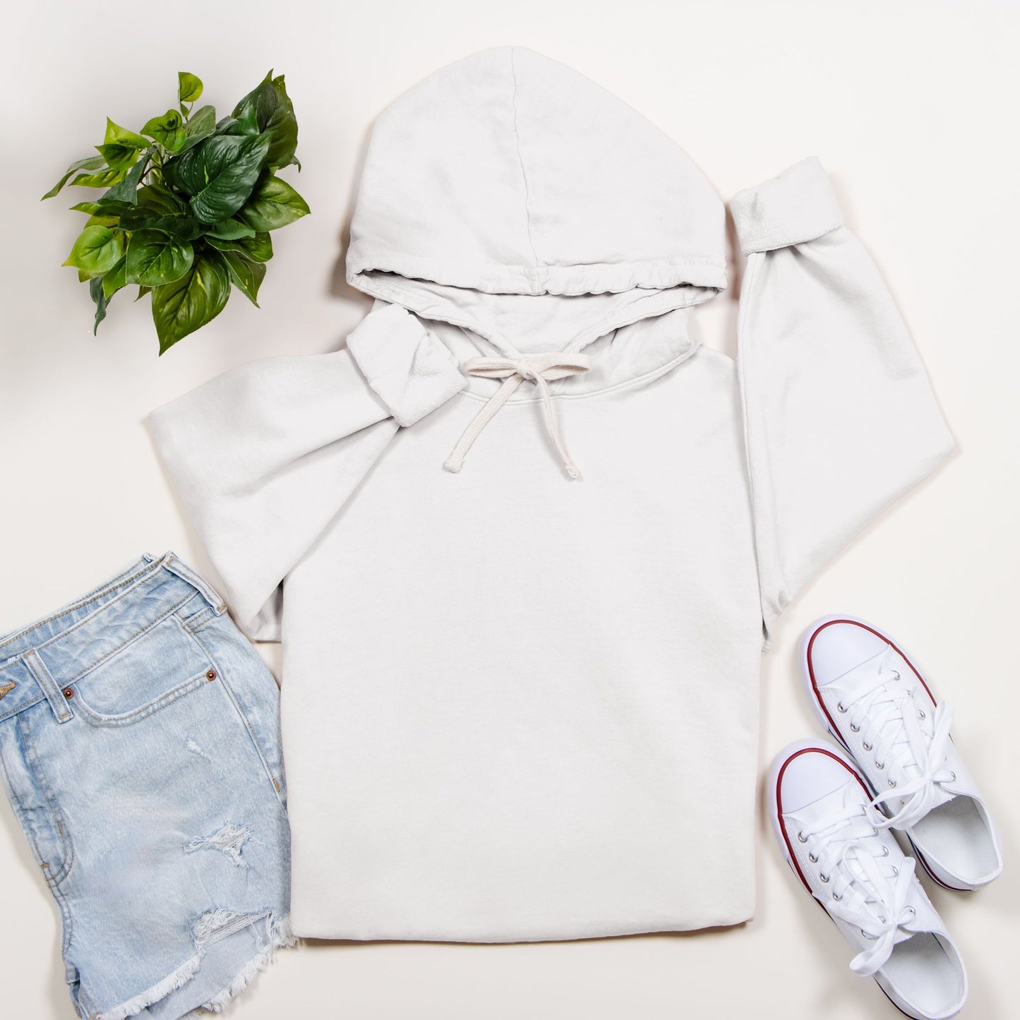 Coffee Cup Comfort Color Lightweight Hooded Sweatshirt