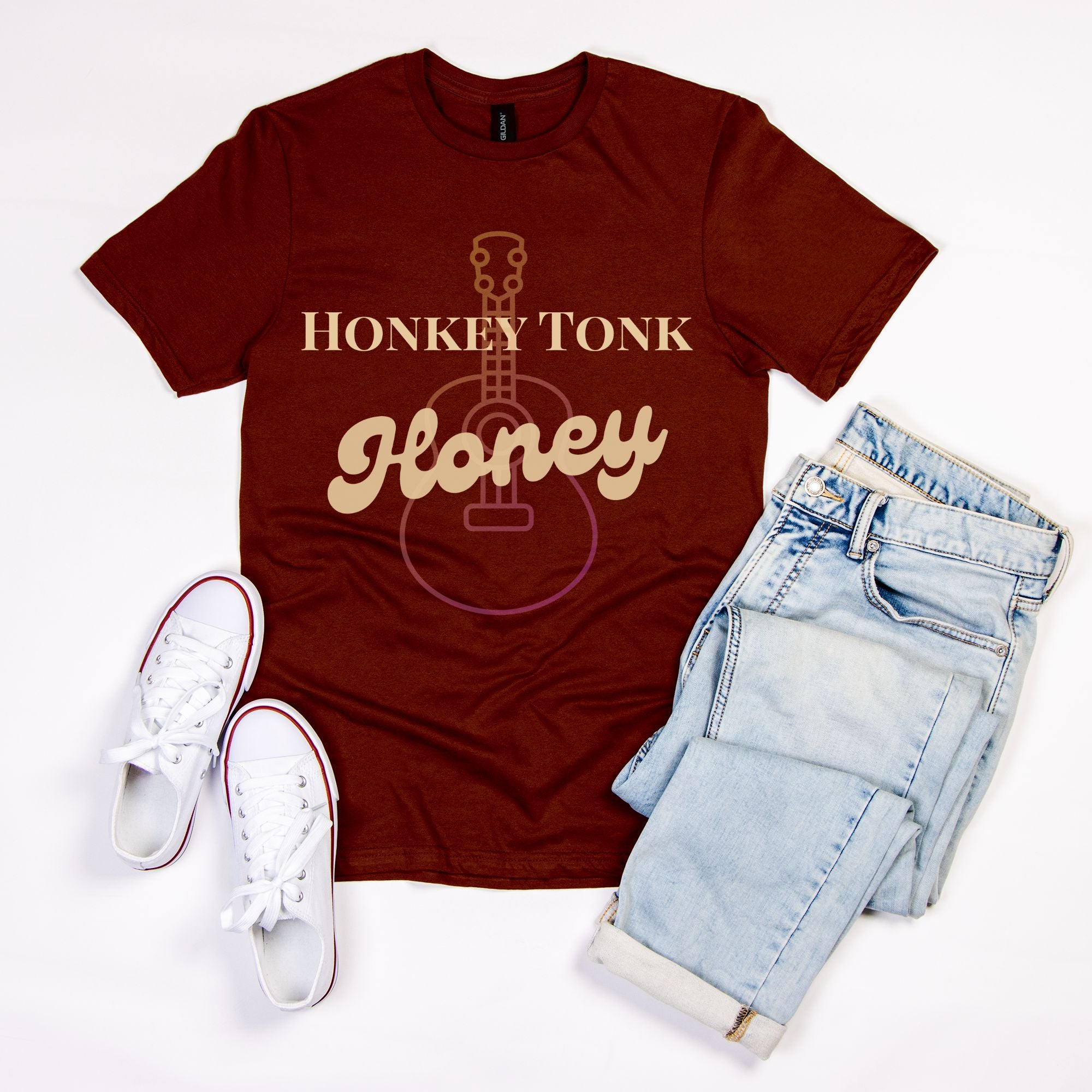 Honkey Tonk Honey Soft-style T-Shirt