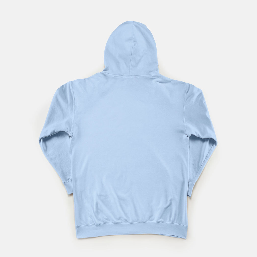 Coffee Cup Comfort Color Lightweight Hooded Sweatshirt