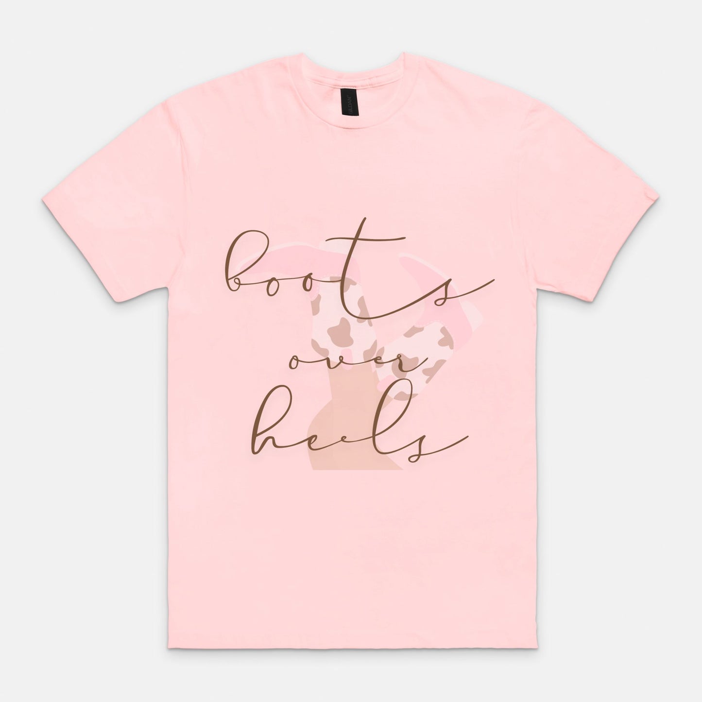 Boots Over Heels Soft-style T-Shirt