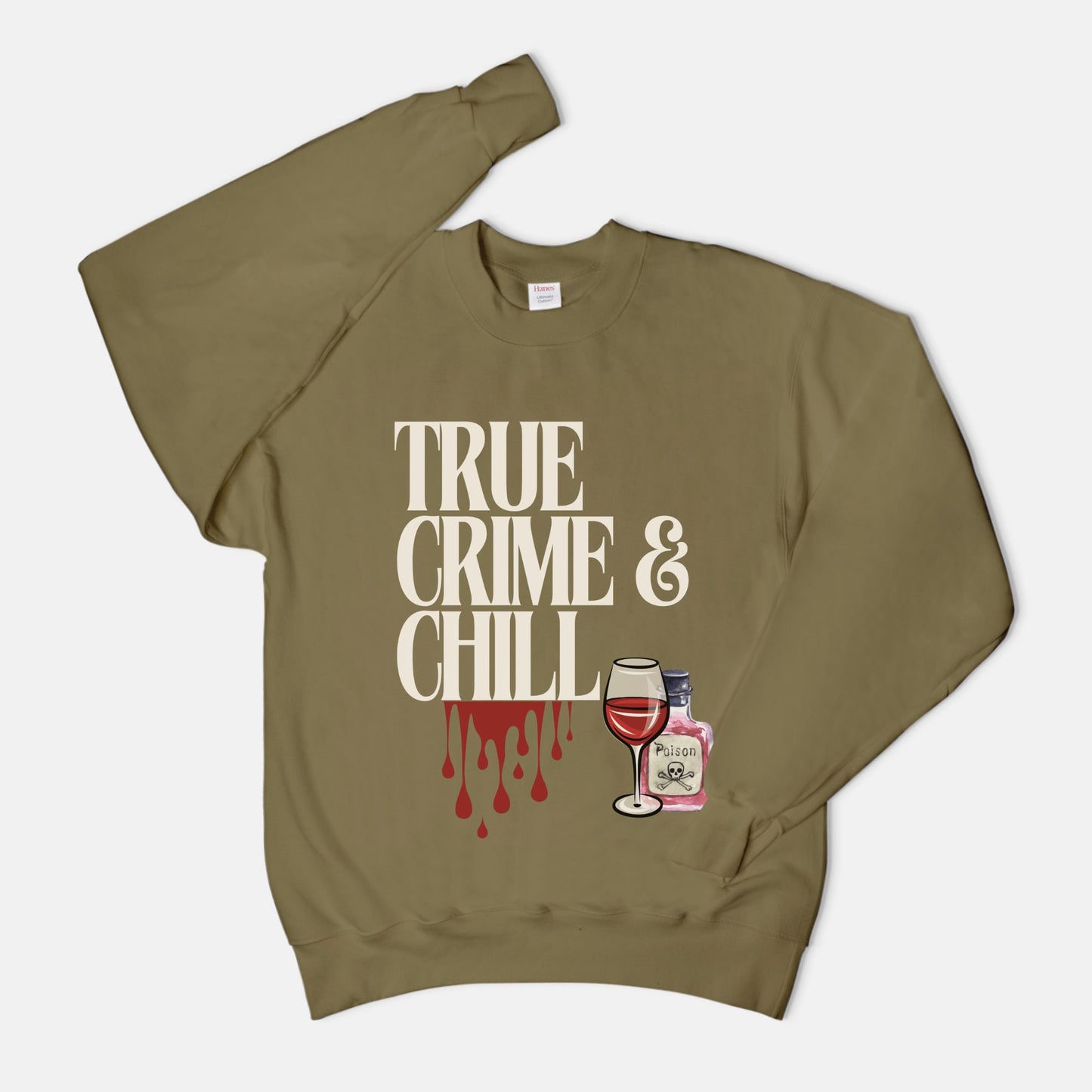 True Crime & Chill Unisex Crew Neck Sweatshirt