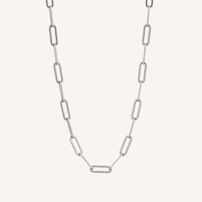Paperclip Chain 925 Sterling Silver