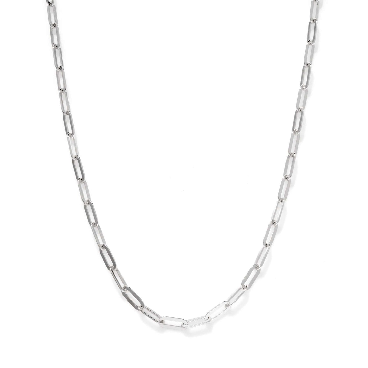 Paperclip Chain 925 Sterling Silver