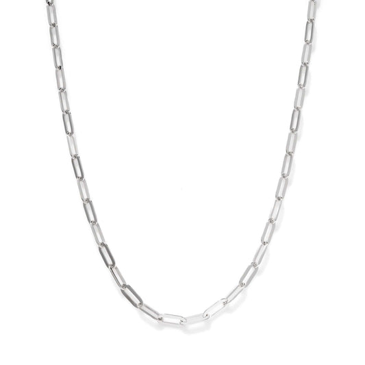 Paperclip Chain 925 Sterling Silver