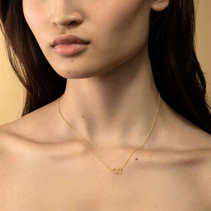 Interlocking Circle Necklace