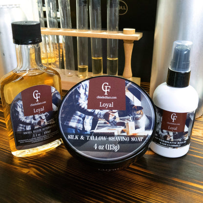 Silk Tallow Shave Soap - Loyal