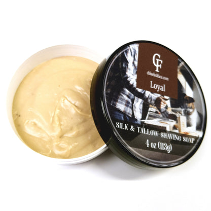 Silk Tallow Shave Soap - Loyal